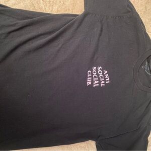 Anti Social Social Club Black T-Shirt